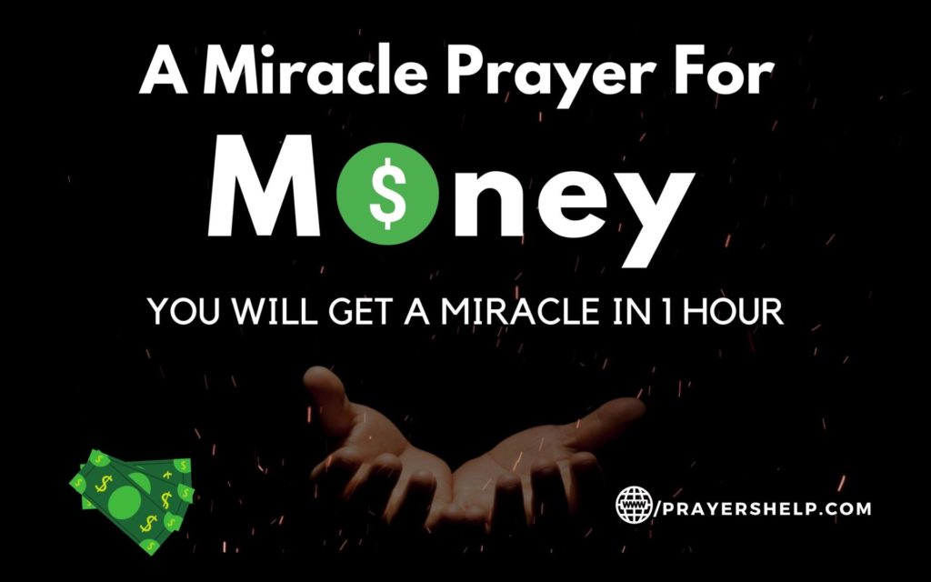 A Miracle Prayer For Money