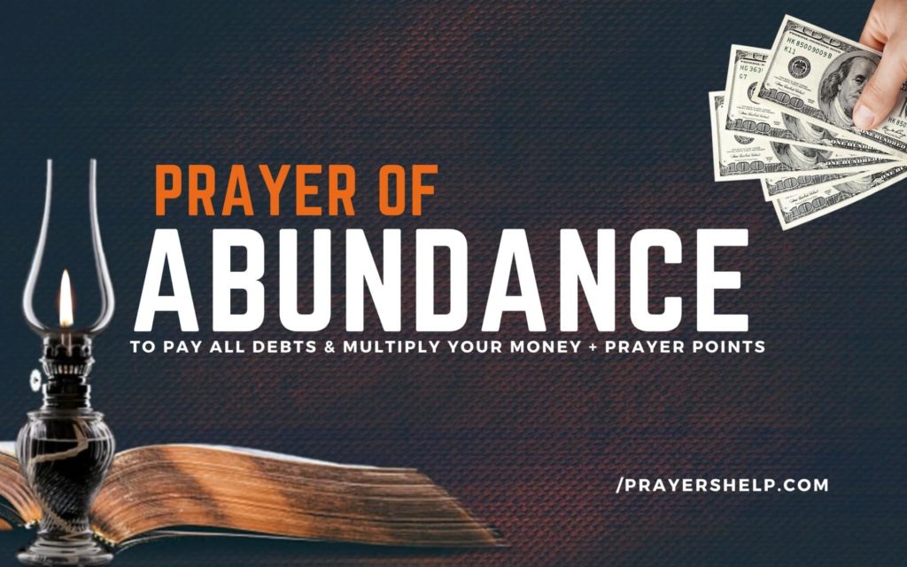 Prayer Of Abundance -Multiplay Your Money