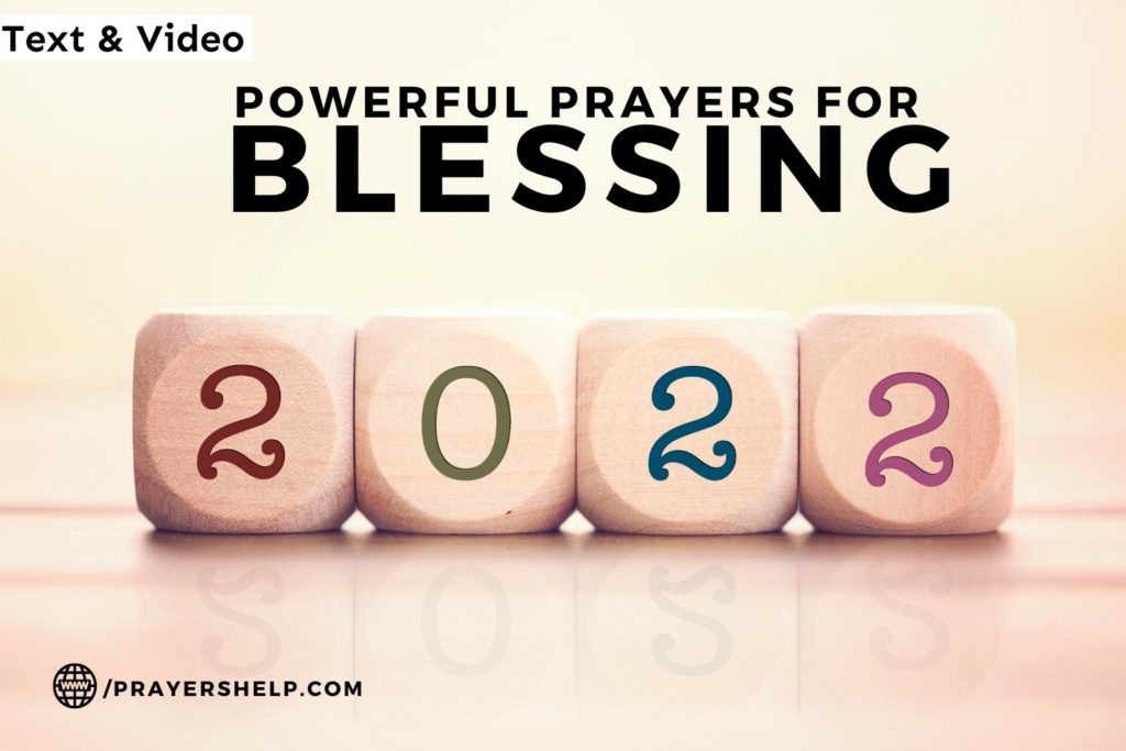 Powerful Prayers for Blessing in 2022