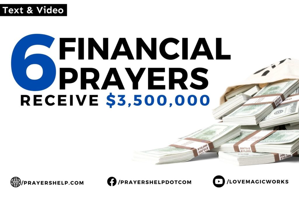 6 Financial Prayers Miracles
