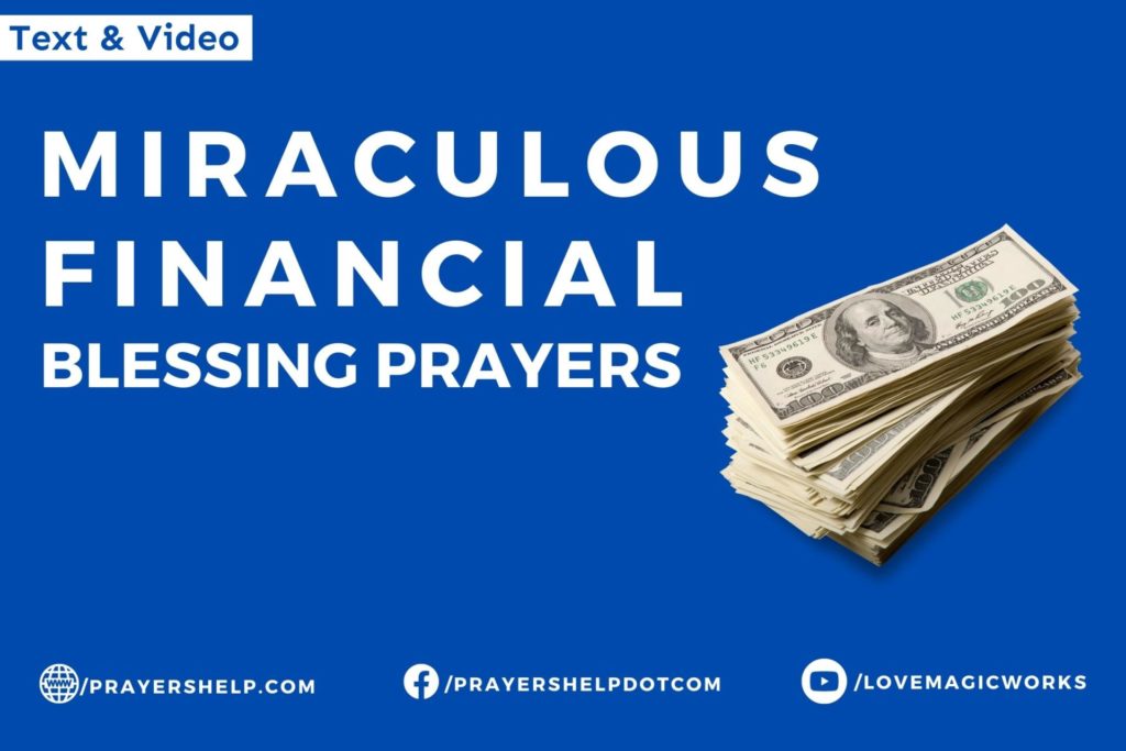 Miraculous Financial Blessing Prayers