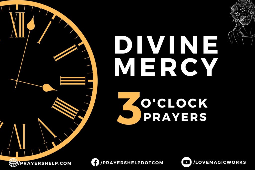 Divine Mercy 3 Oclock Prayer