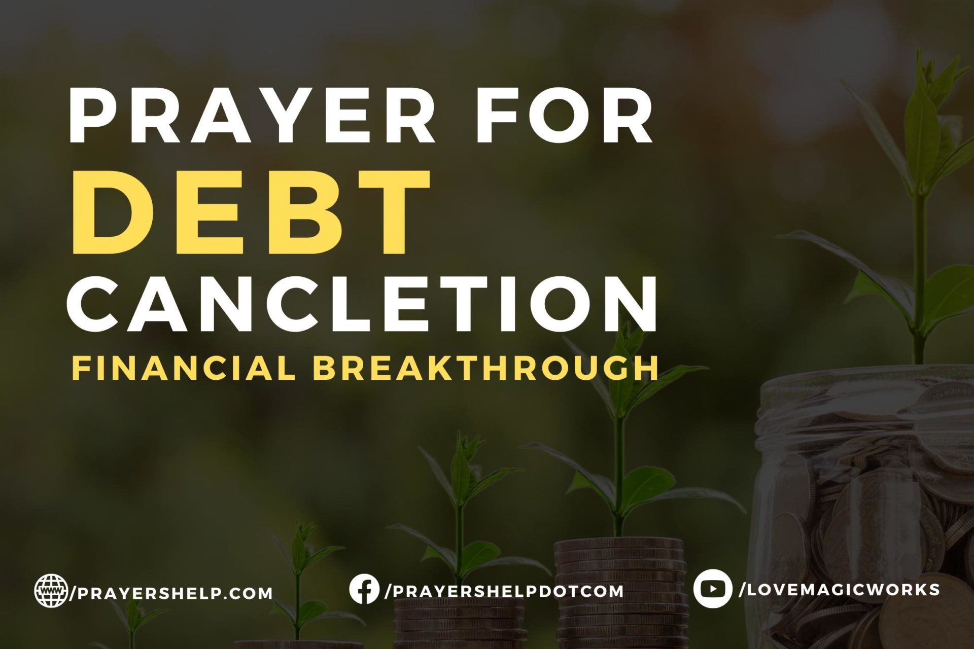 breakthrough prayer for financing