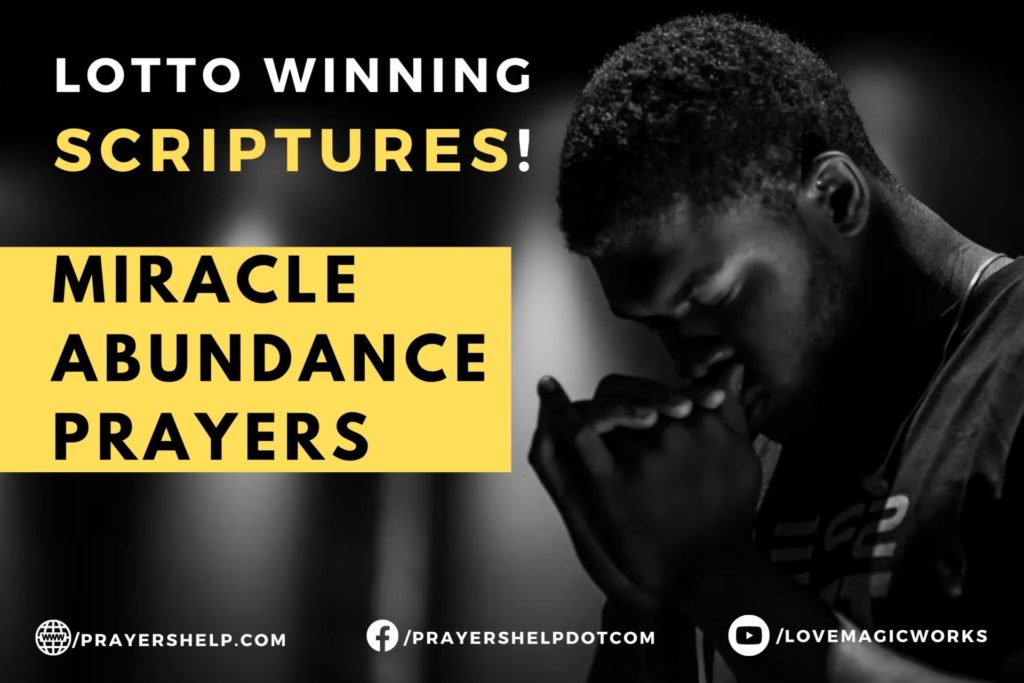 Miracle Abundance Prayers -Lotto Winning