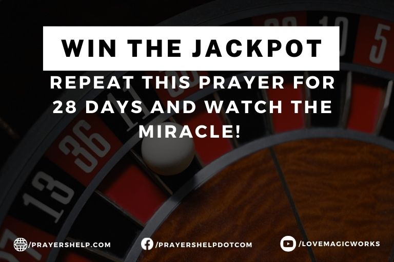 Prayers for winning the lottery | Jackpot
