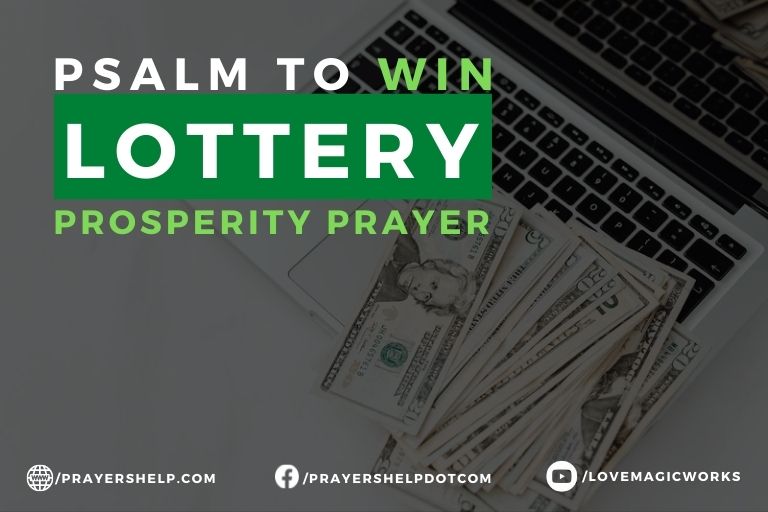 Psalm to win the lottery | Prosperity Prayer