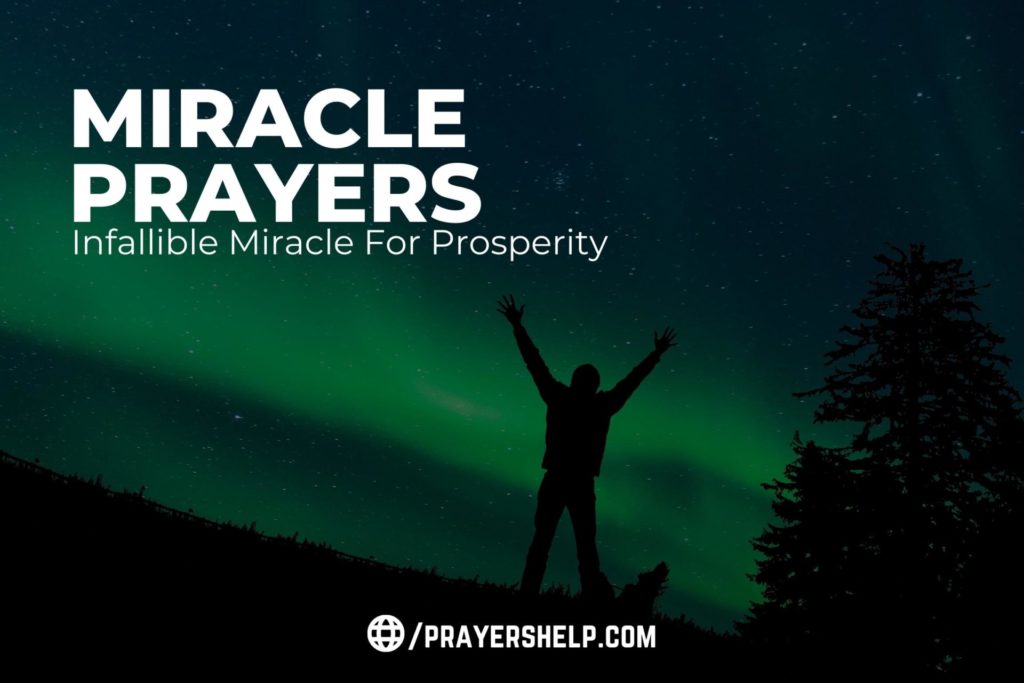 Best Miracle Prayer Watch The Infallible Miracle For Prosperity