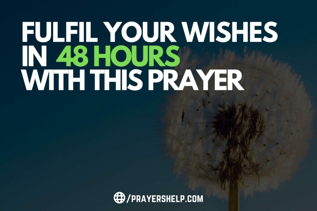 SURPRISING YOUR WISH IS FULFILLED FAST AND EASILY IN 48 HOURS