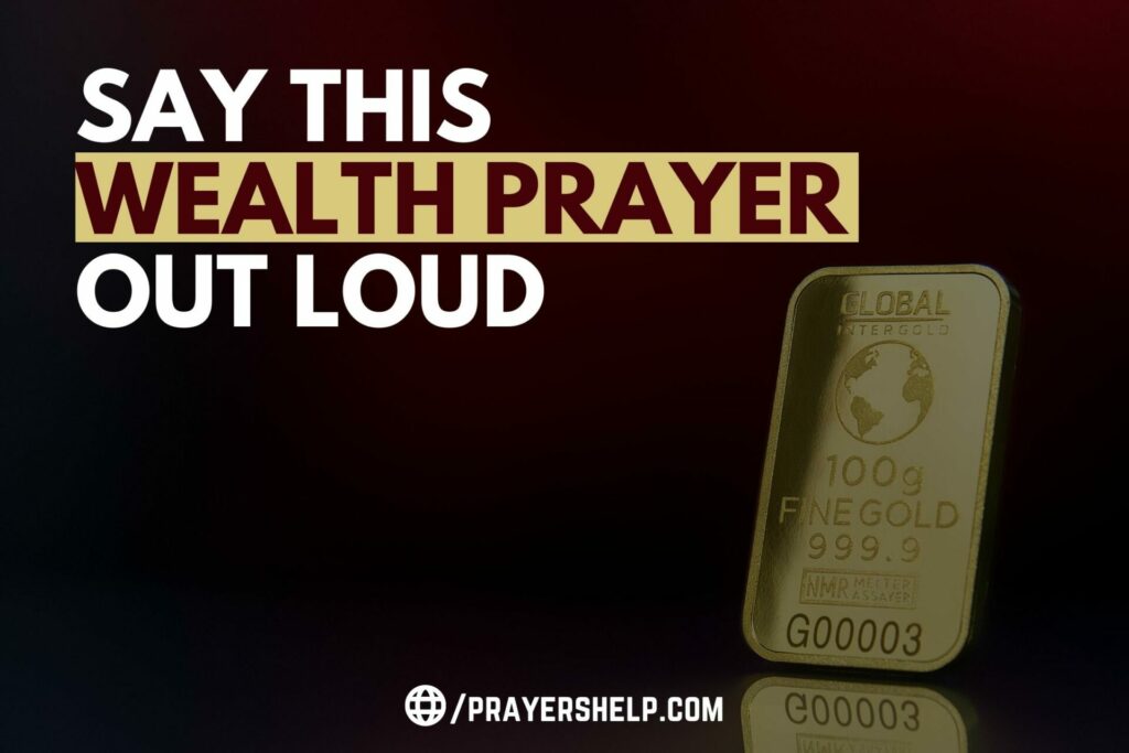 Say This Wealth Prayer Out Loud