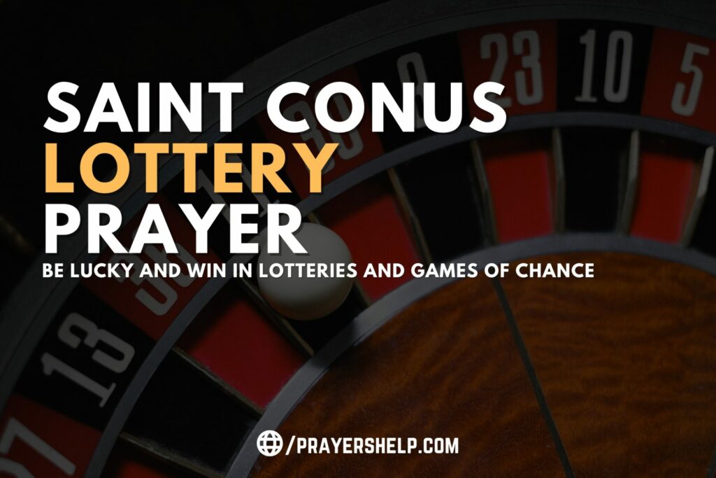 Saint Conus Lottery Prayer