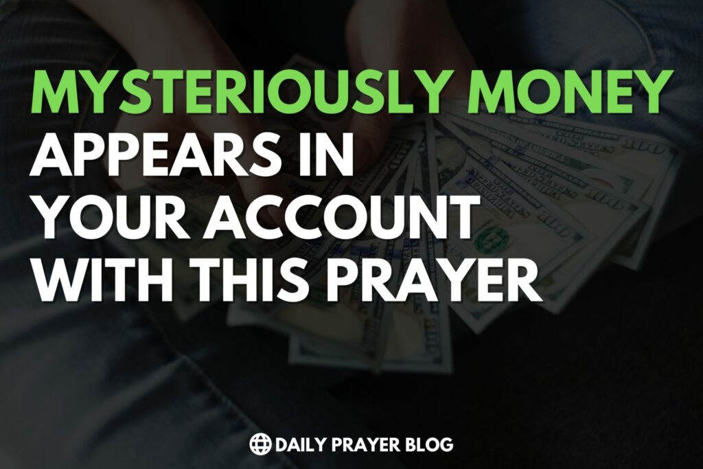Mysteriously Money Appears In Your Account