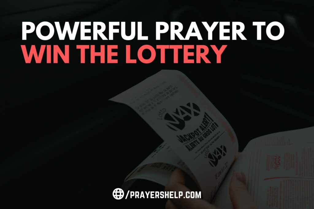 Manifest Your Desires A Powerful Prayer for Winning the Lottery and Achieving Abundance