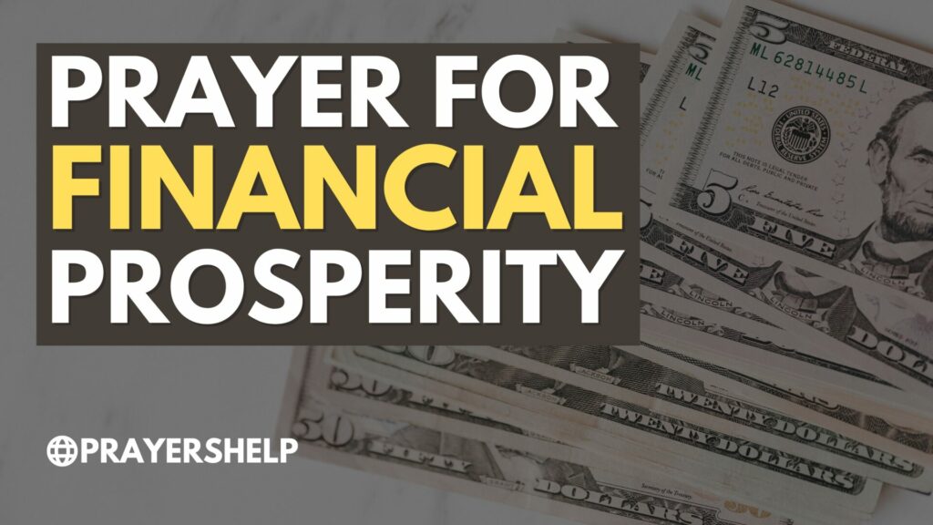 Prayer for Financial Prosperity