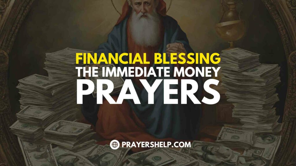 Financial Blessing The Immediate Money prayers