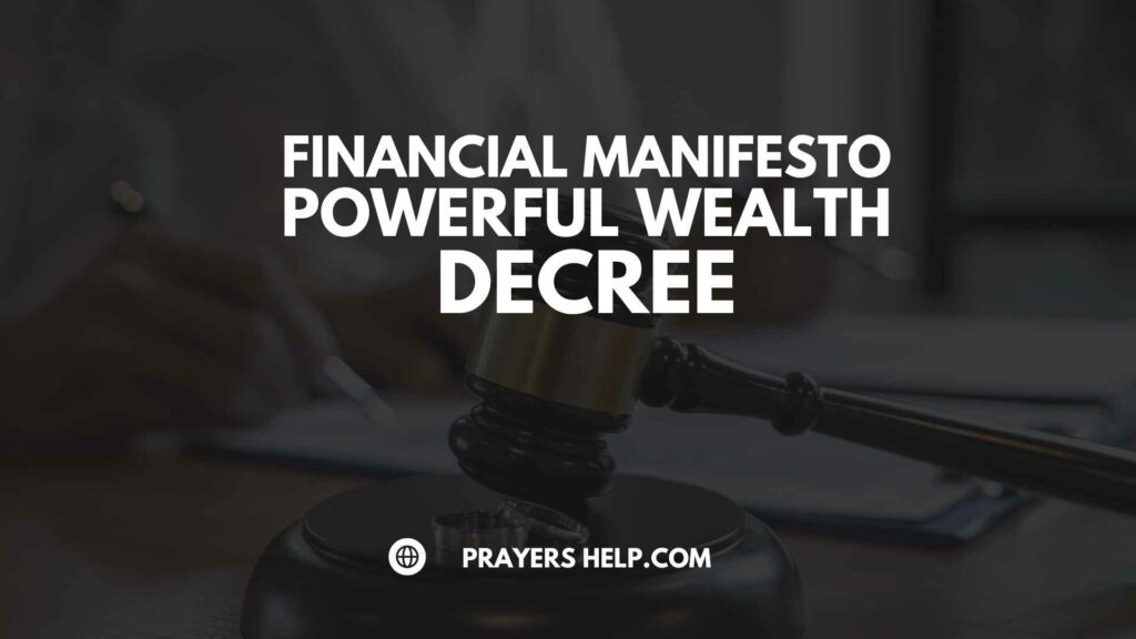 Powerful Wealth Decree