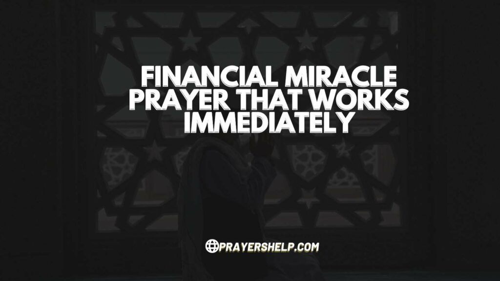 Financial miracle prayer that works immediately (1)