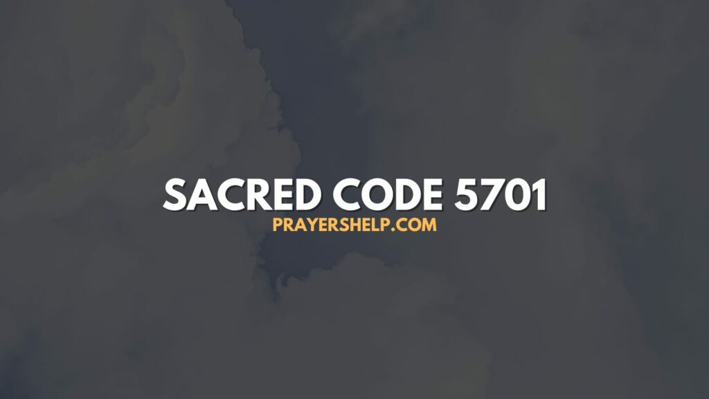 Sacred Code 5701