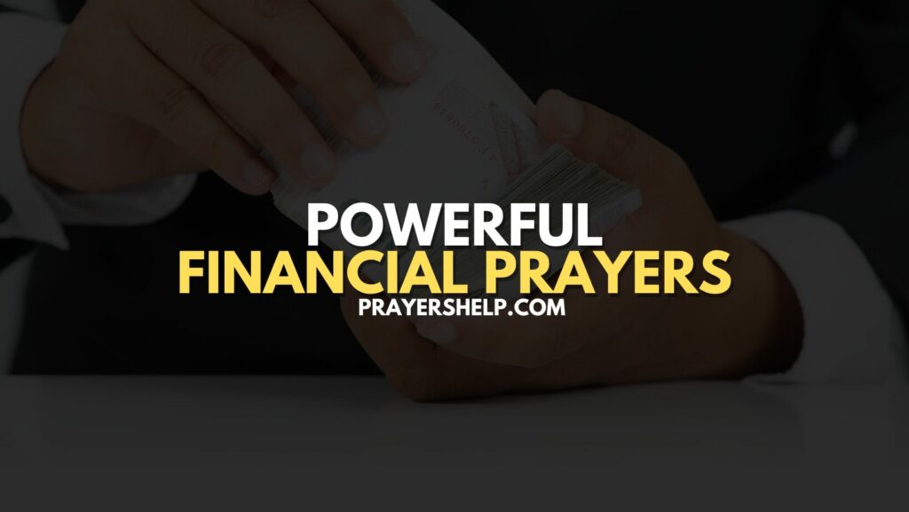 Powerful financial prayers